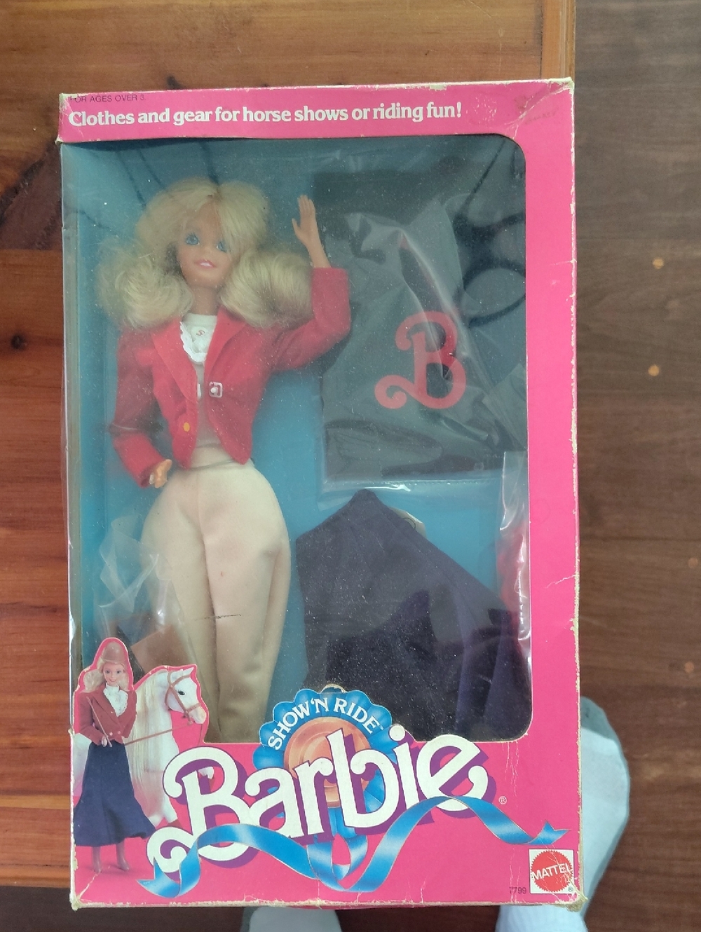 Mattel Show'n Ride Barbie Vintage 1988 Still In The Box.
